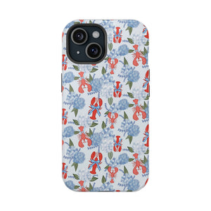 Lobster Hydrangea Magnetic Phone Case