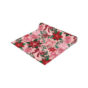 Floral Bows Table Runner