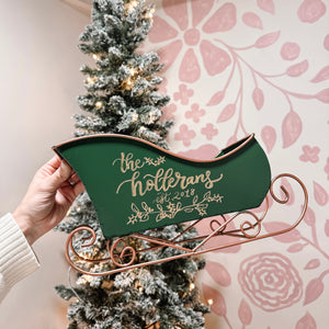 Personalized Sleigh