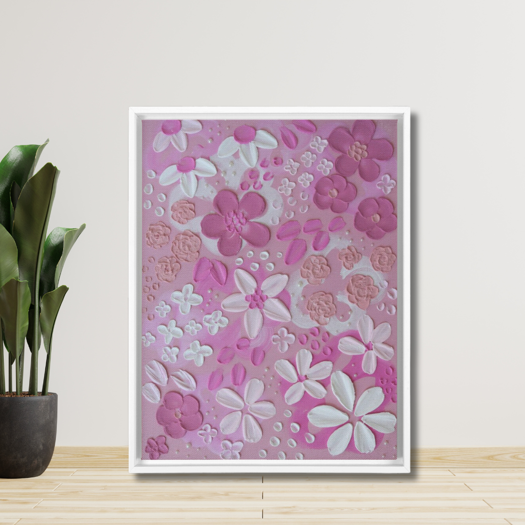 "Rose Colored Glasses" 12" x 16" Canvas Print