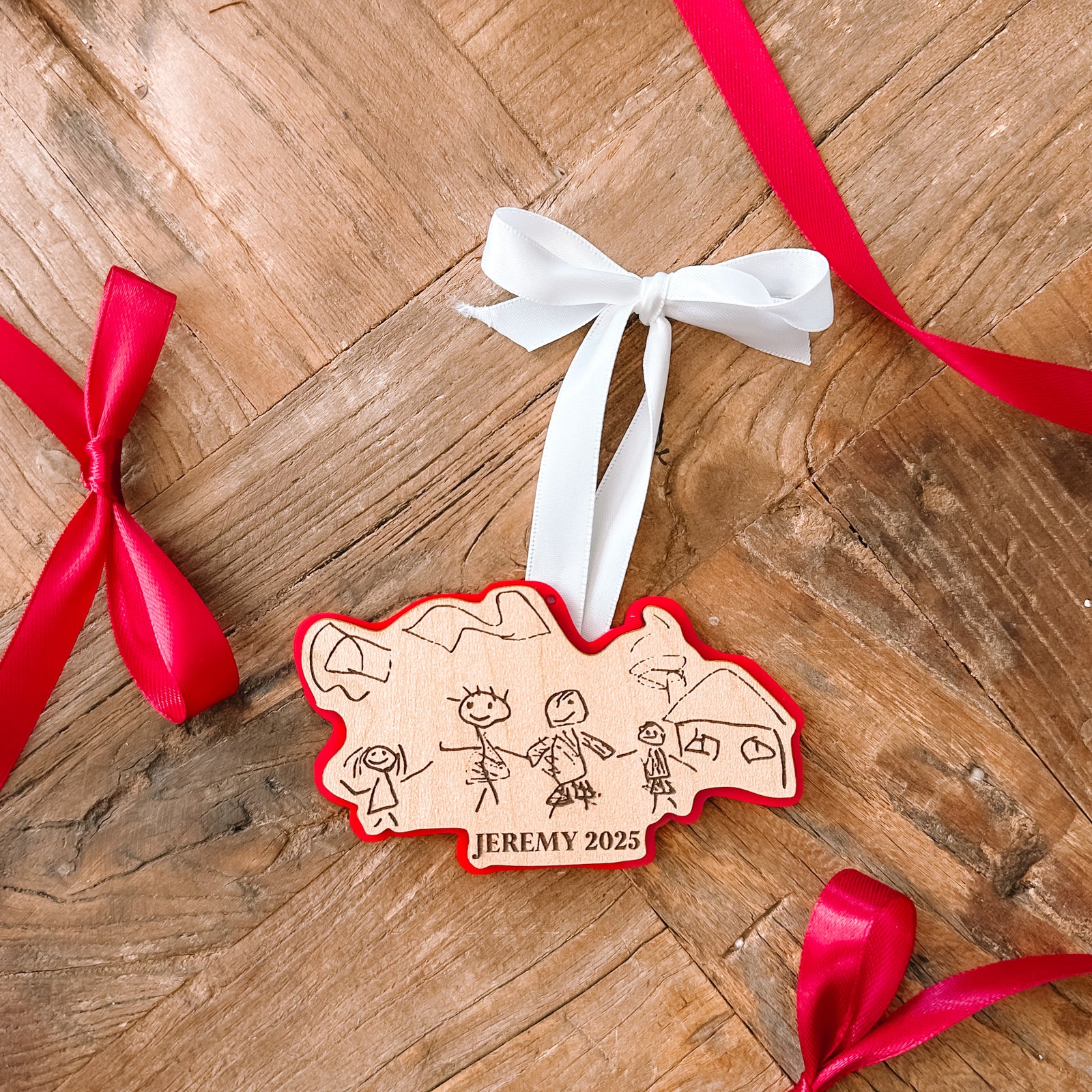 Handwritten Drawing Ornament