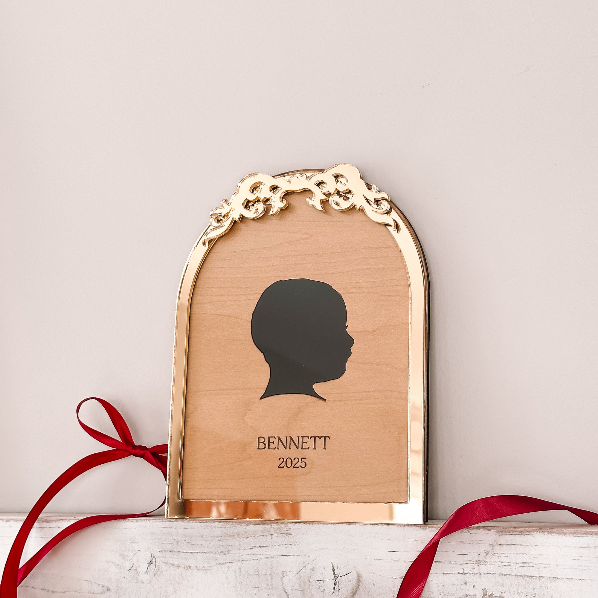 Gold Framed Silhouette