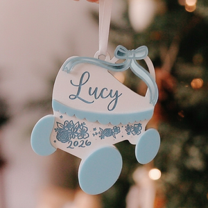 Baby Carriage Ornament