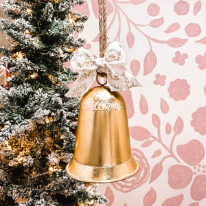 Personalized Gold Bell