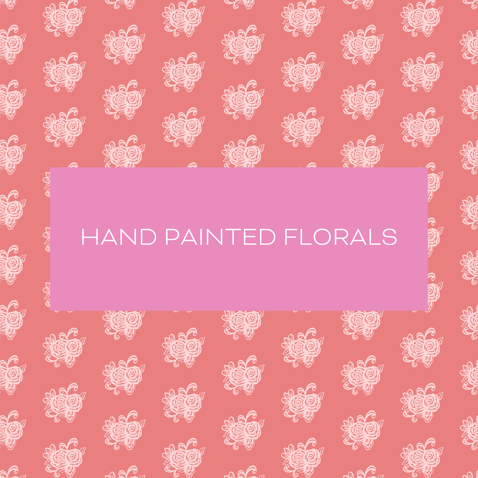 Hand Painted Florals