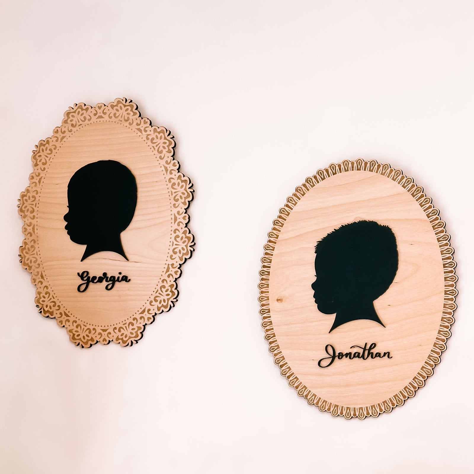 Silhouette Portrait Laser Cut