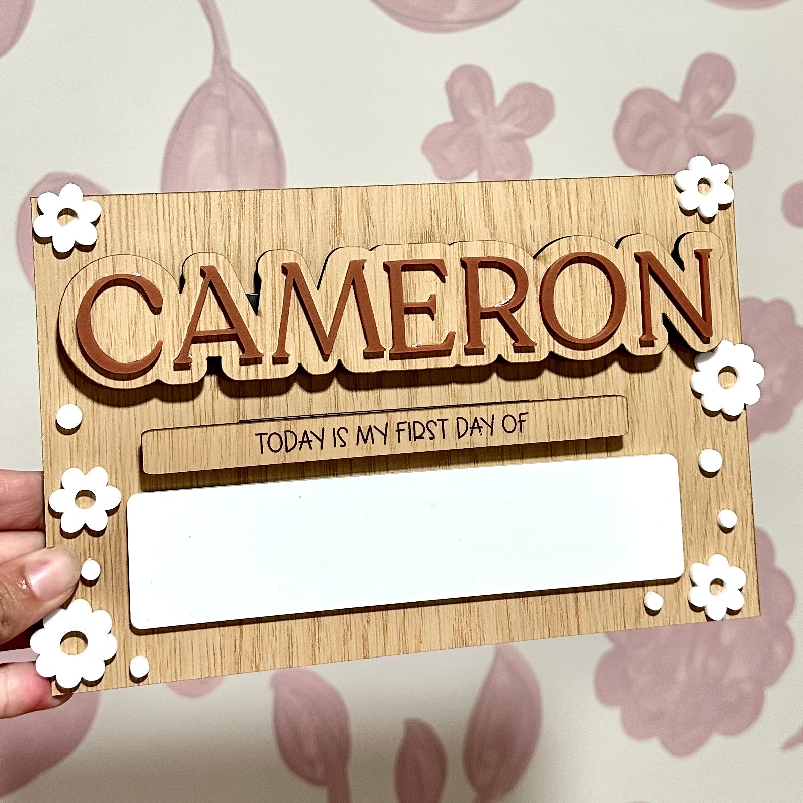 Flower Board Sign Design