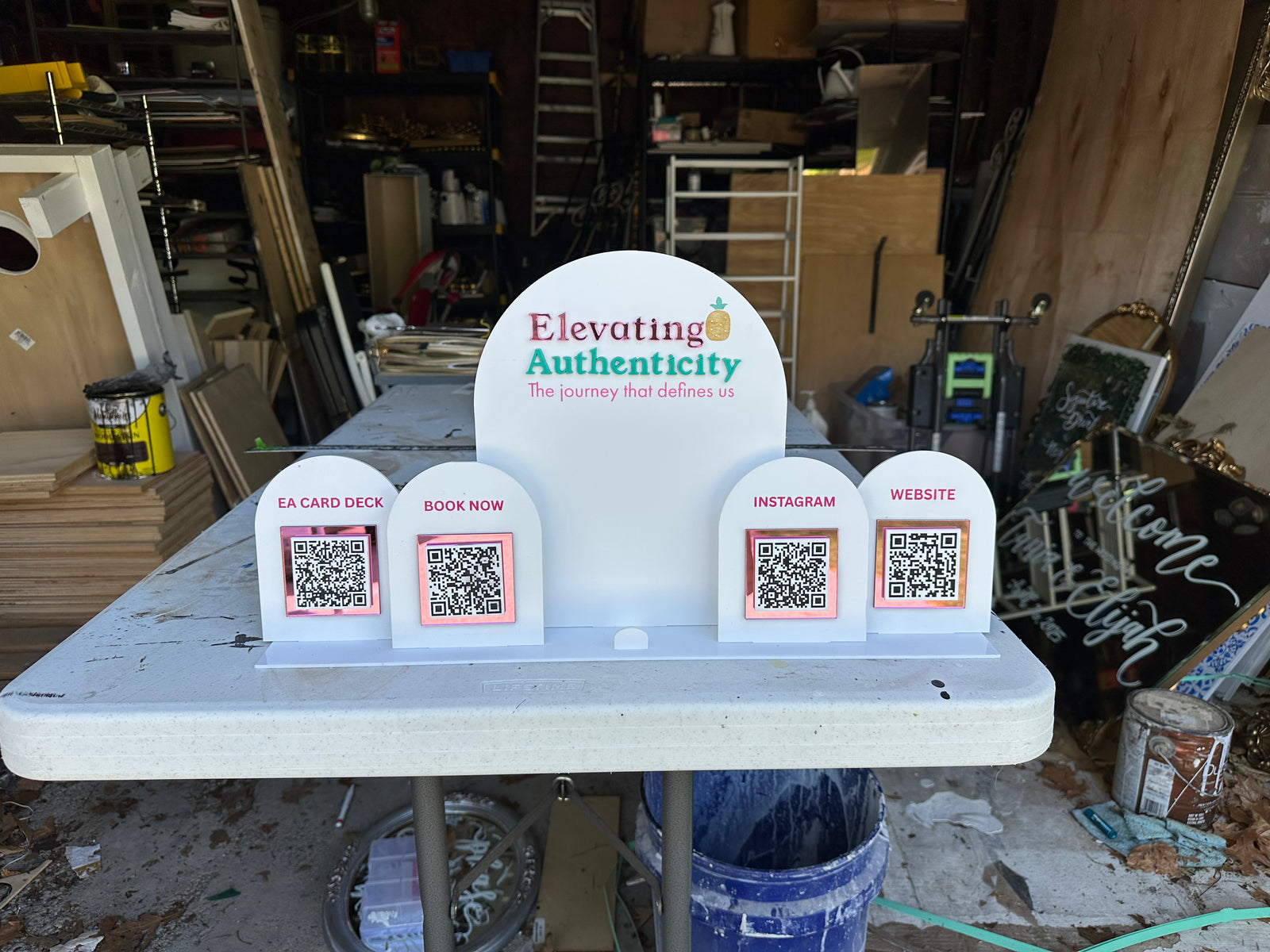 Custom Order for Ivonne (3 QR codes)