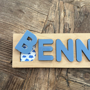 Name Puzzle Board