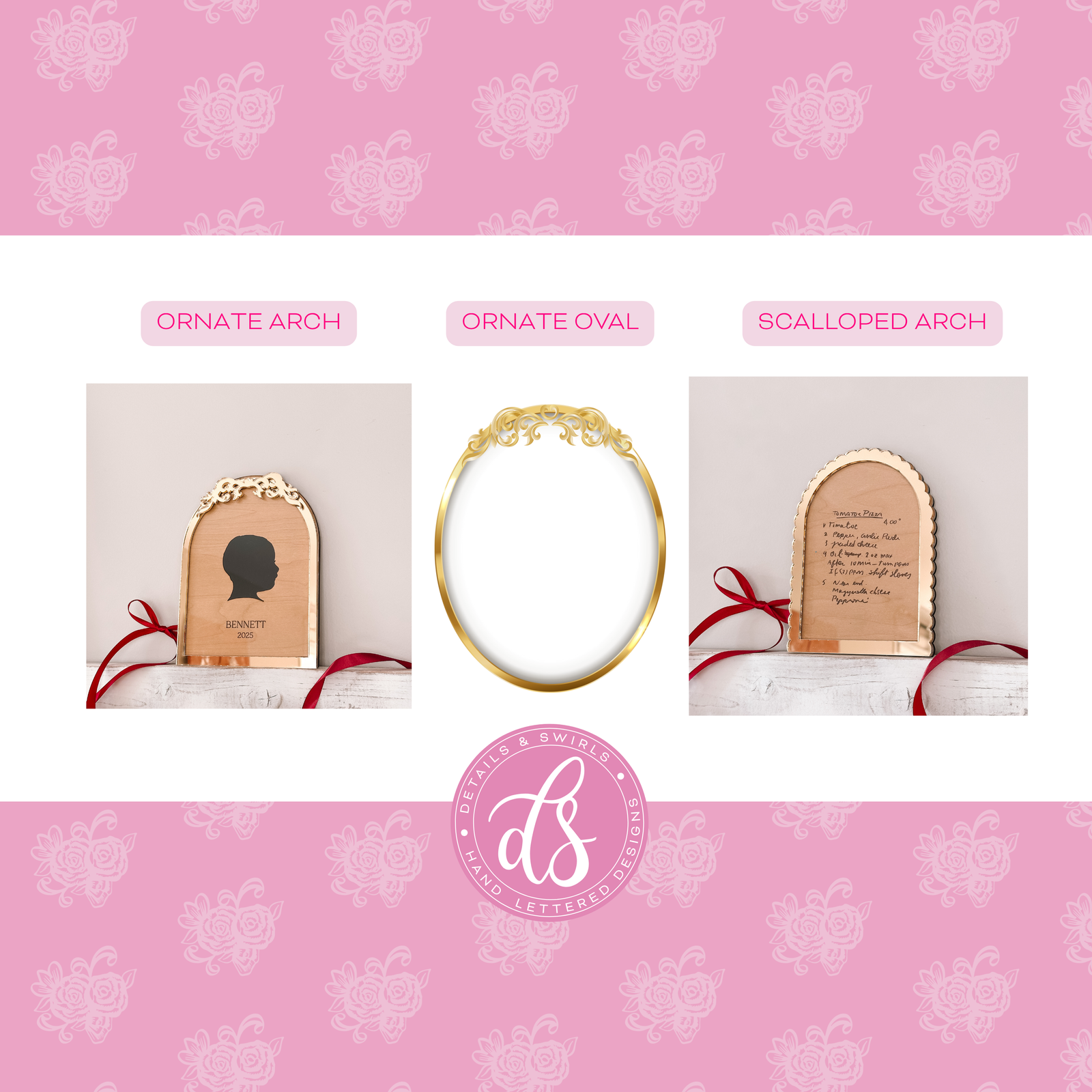 Gold Framed Silhouette