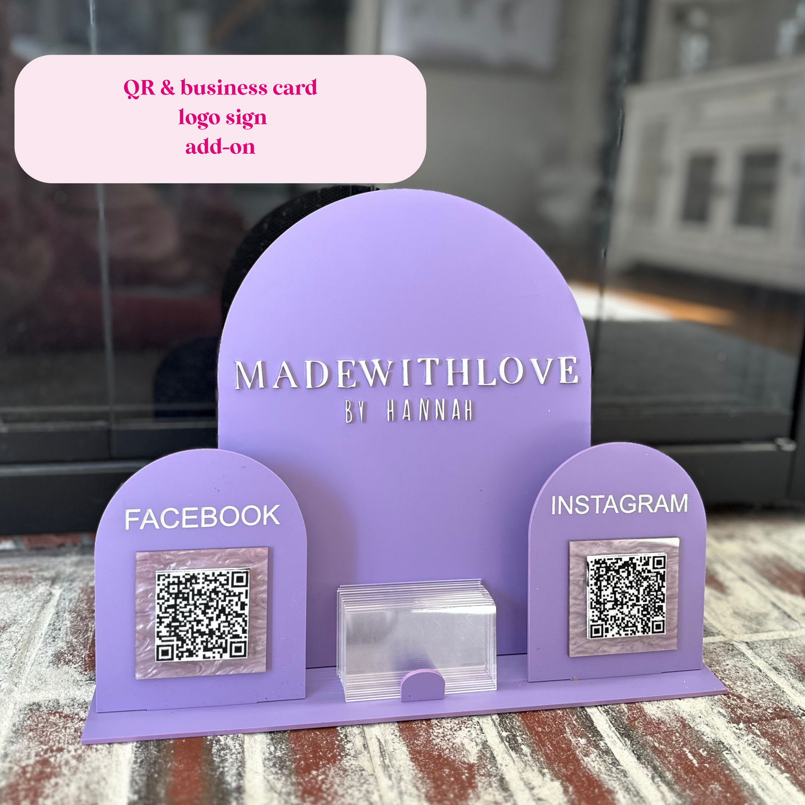 Acrylic Business Logo Sign PROOF ONLY