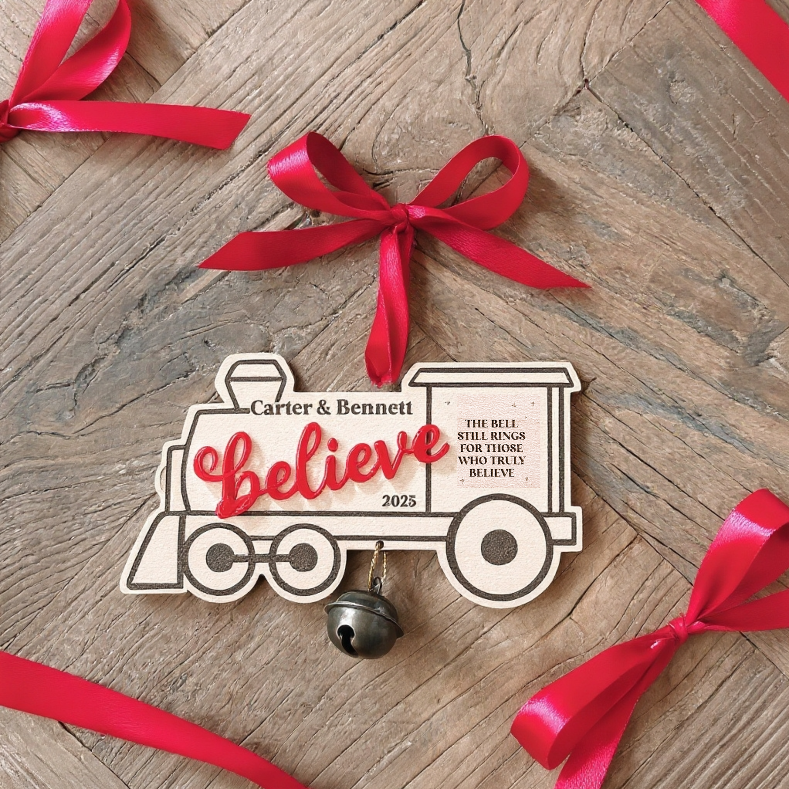 Polar Express Believe Bell Ornament