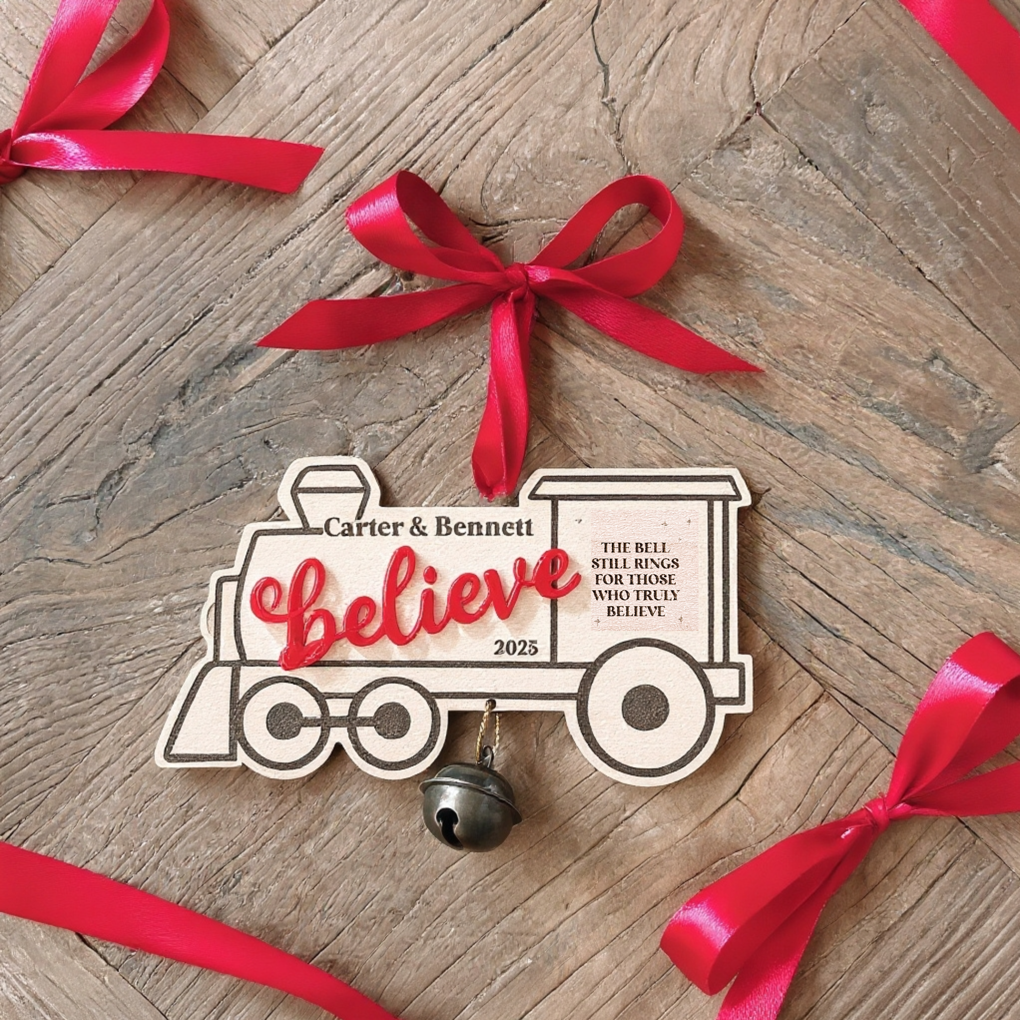 Polar Express Believe Bell Ornament