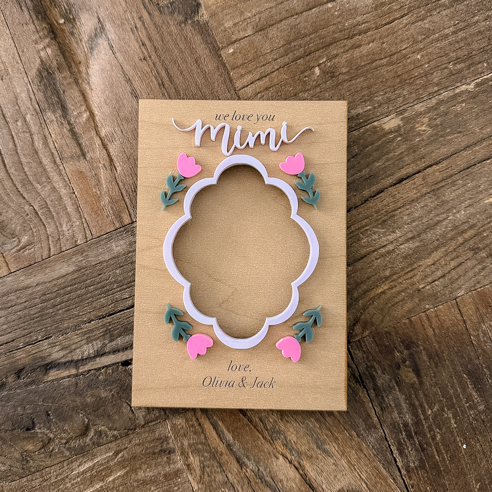 Tulip Photo Frame Magnet