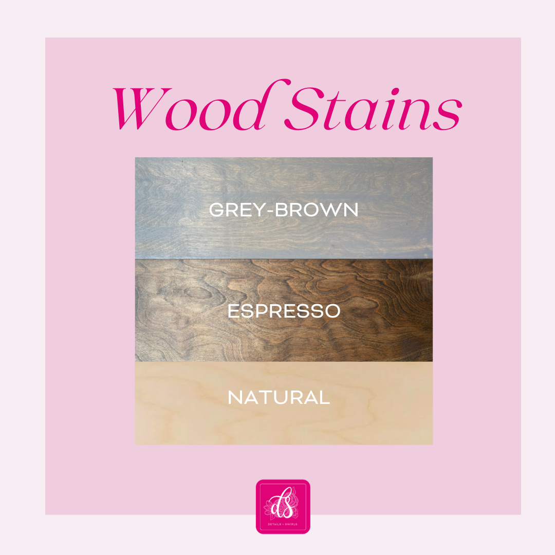 Fully Custom White Wooden Sign