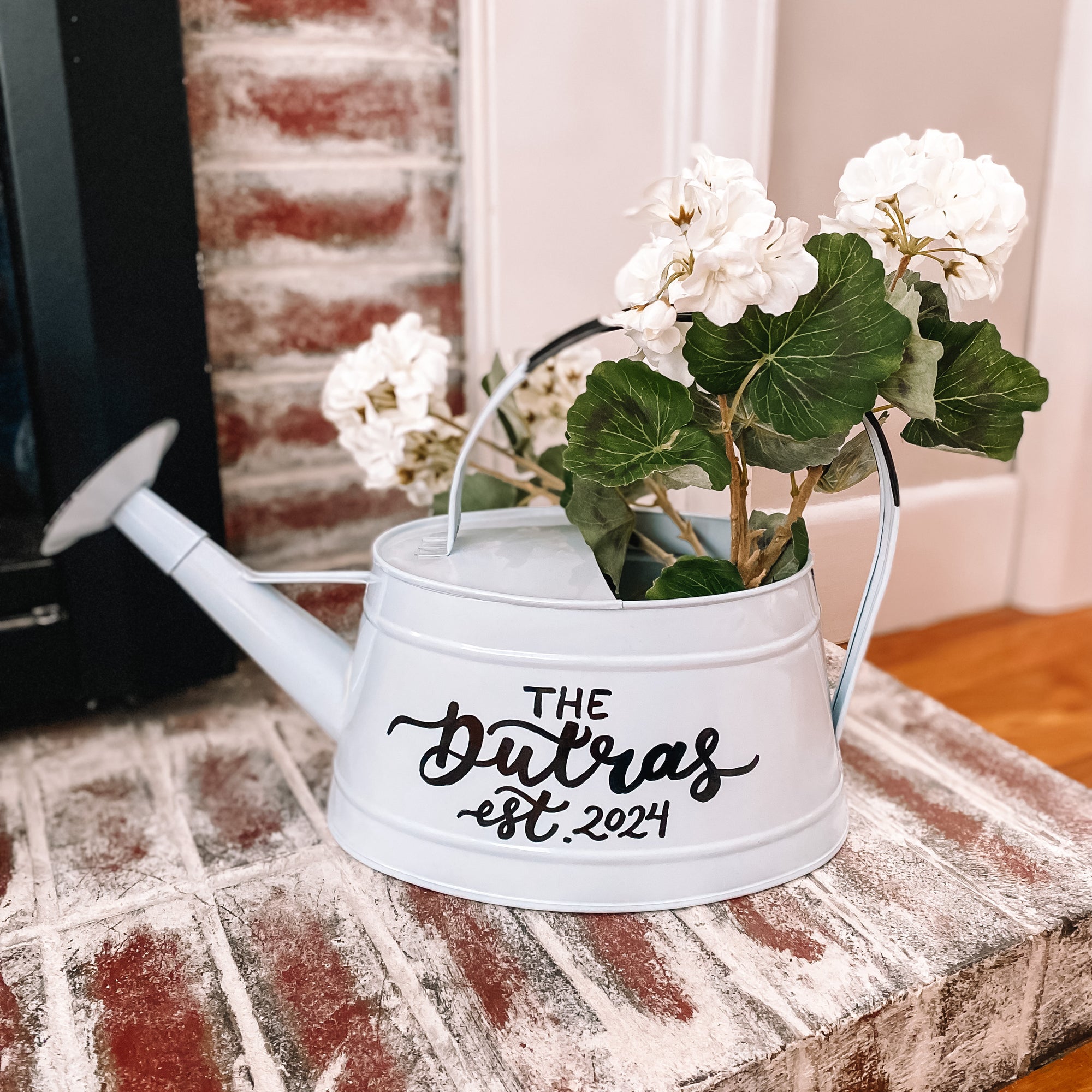 Personalized Oval Watering Can