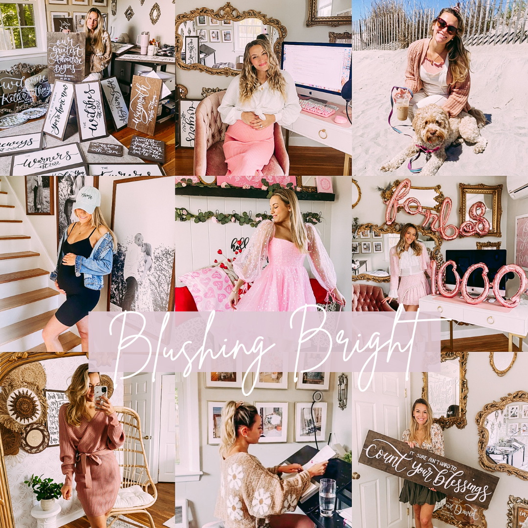 Blushing Bright Lightroom Mobile Preset