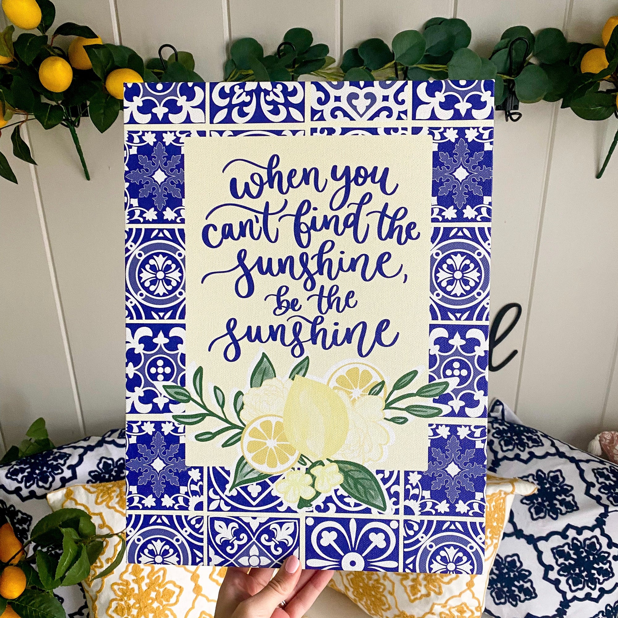 Be The Sunshine Canvas
