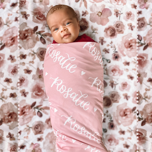 Personalized Swaddle Blanket
