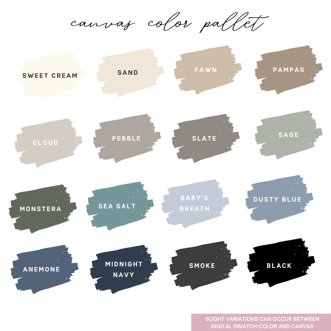 Custom Unframed Canvas