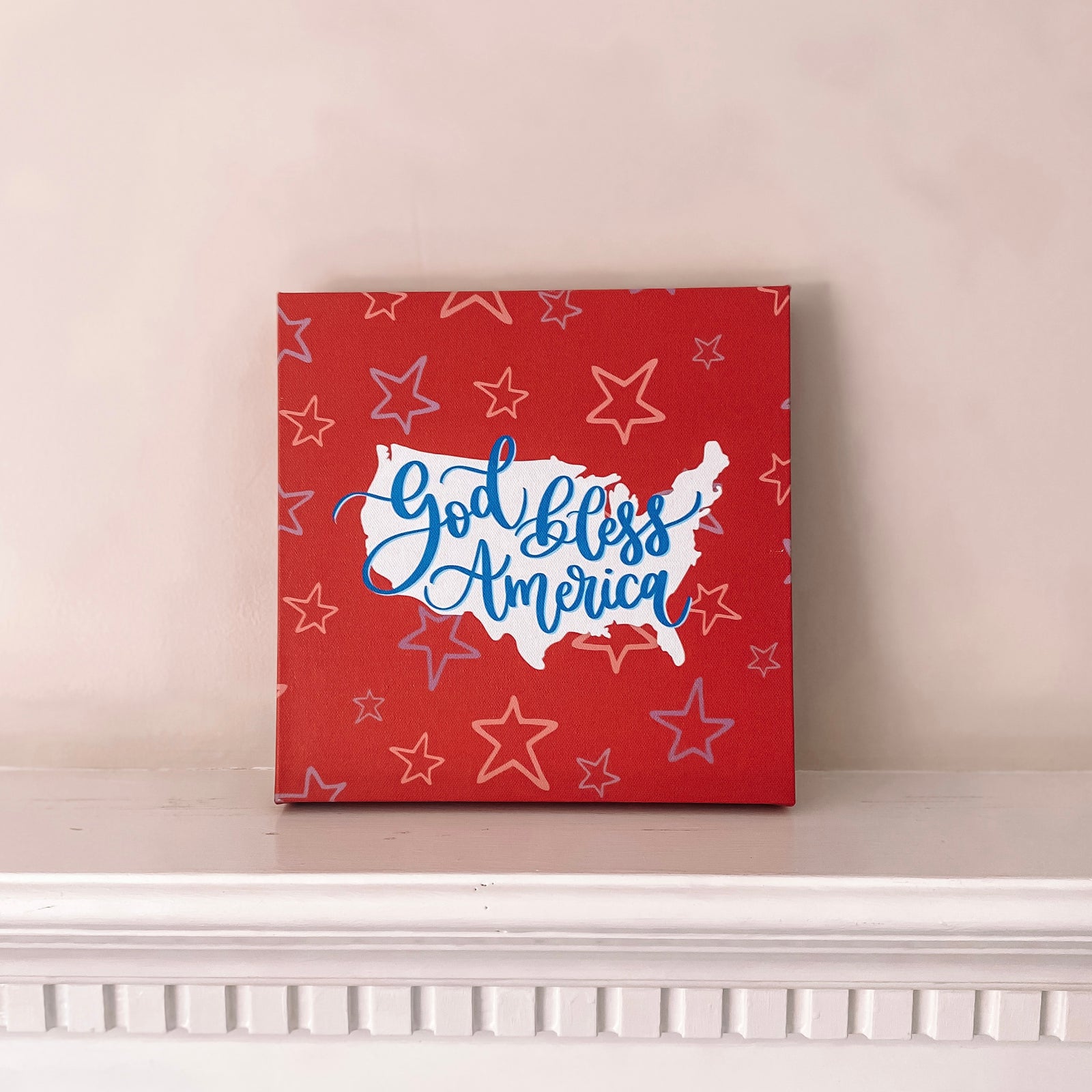 God Bless America Canvas