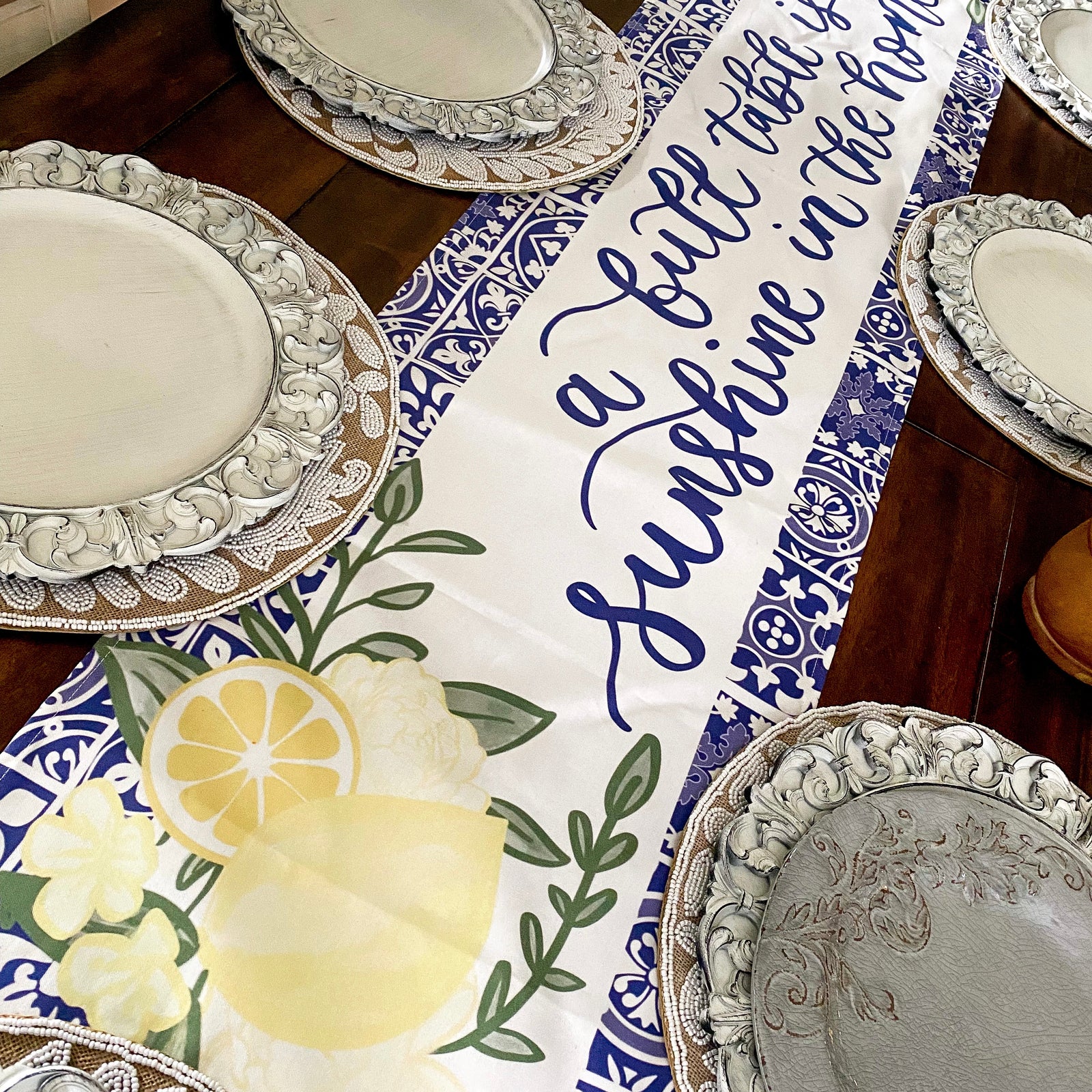 Sunshine In The Home Table Runner