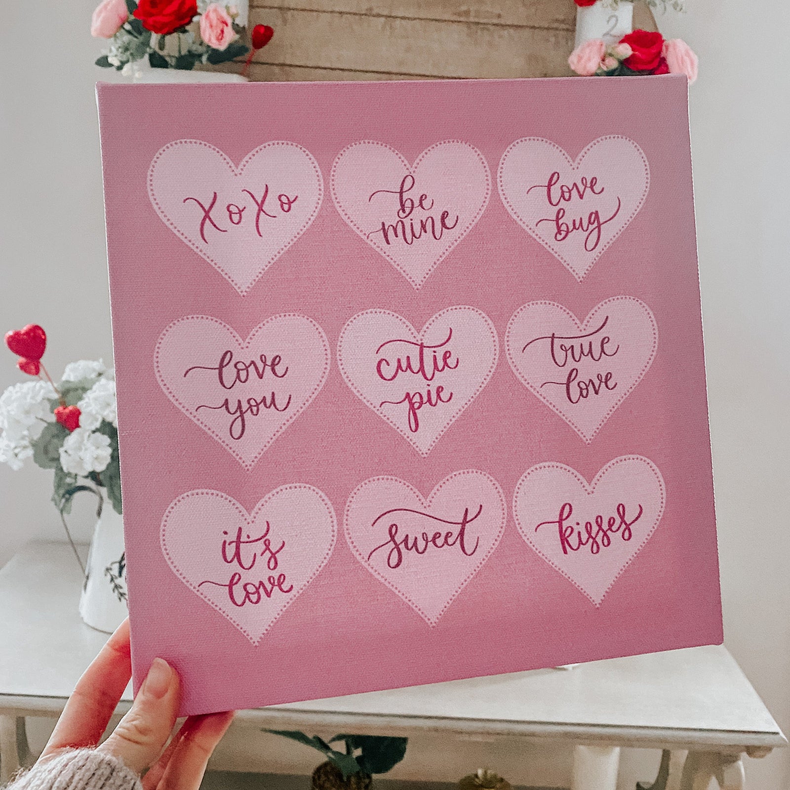 Sweet Hearts Canvas