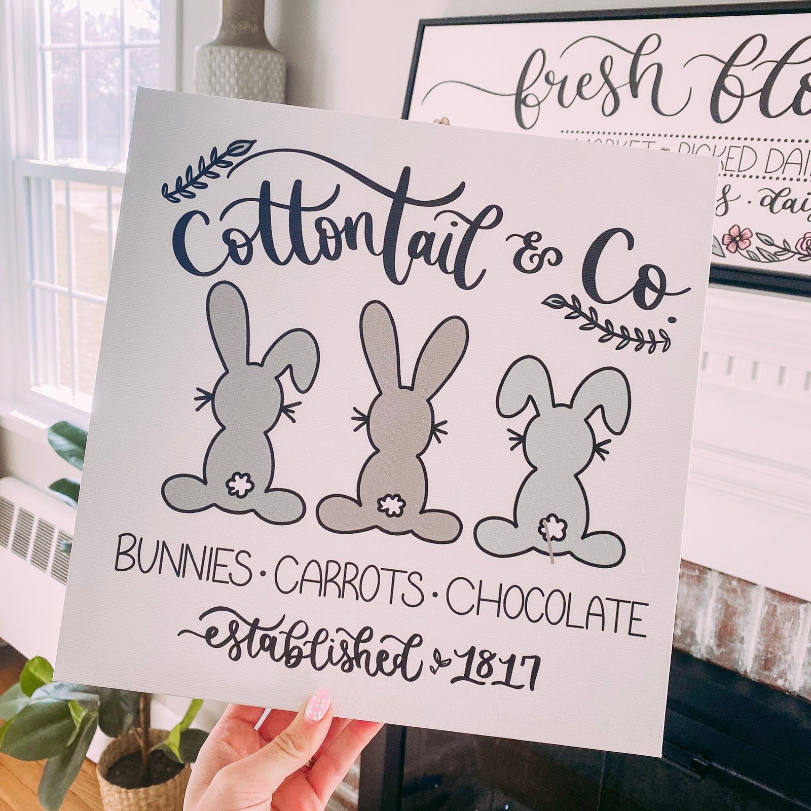 Cottontail & Co. Canvas