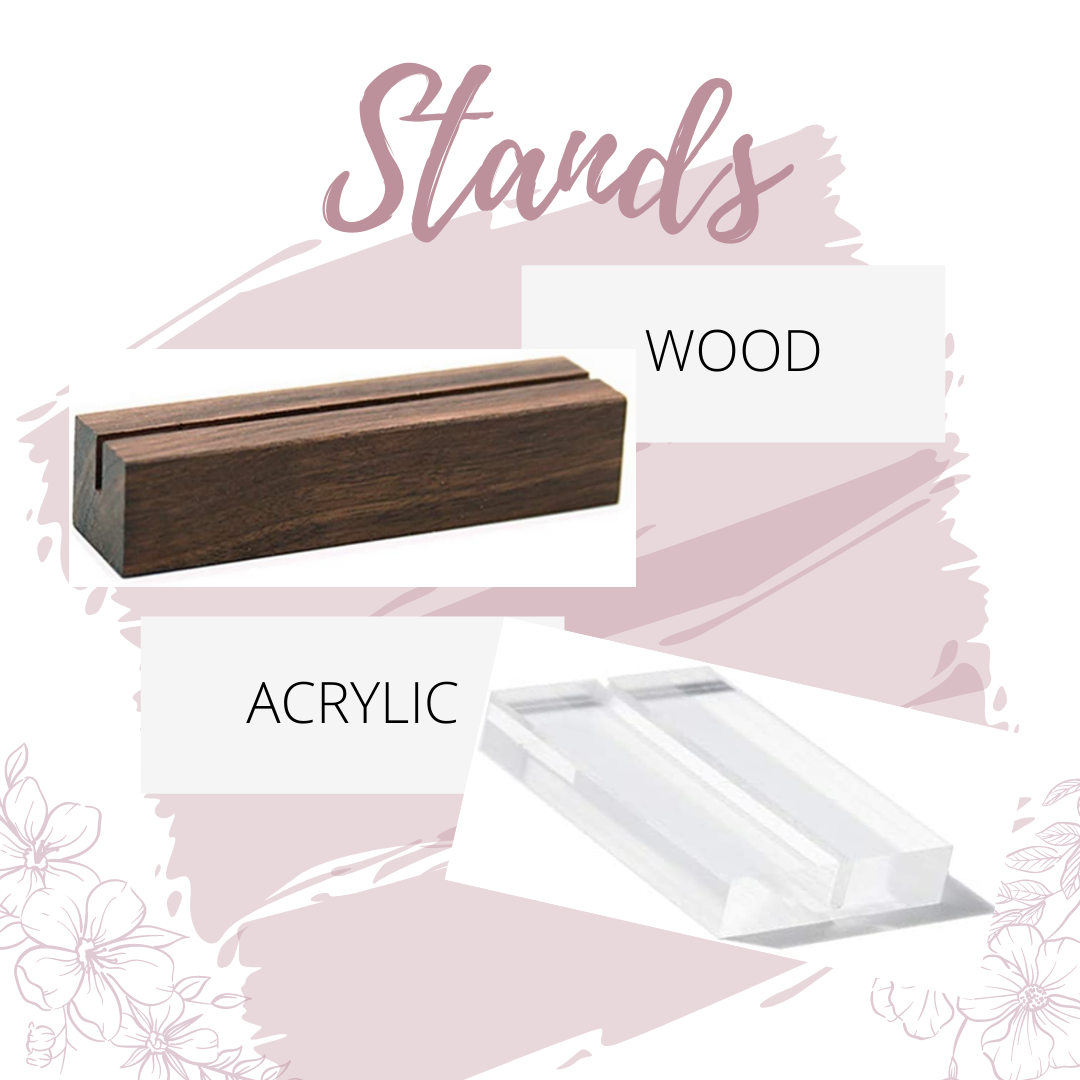 Block Stands - Details and Swirls