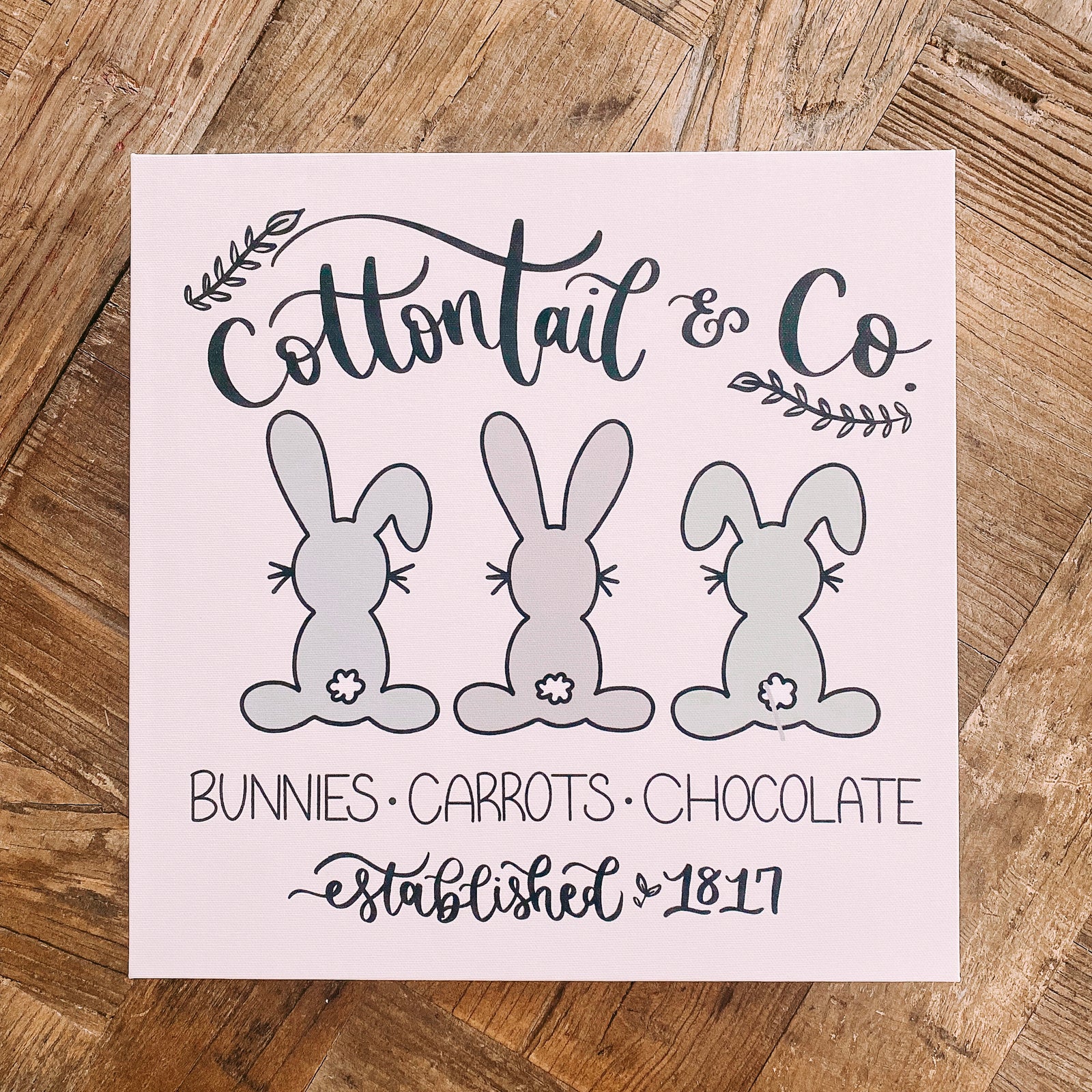 Cottontail & Co. Canvas