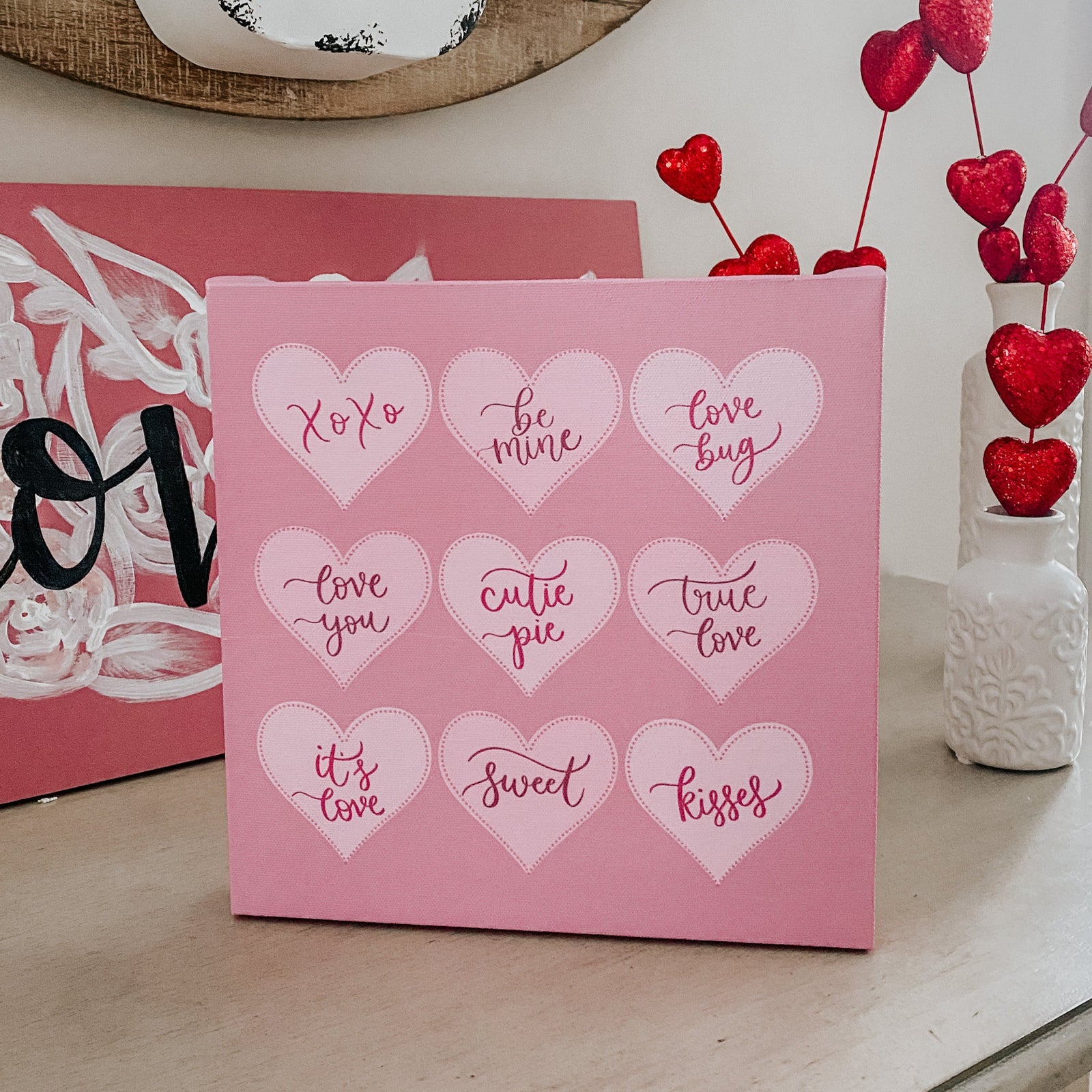Sweet Hearts Canvas