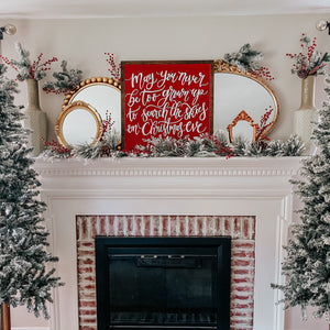 Custom Christmas Quote Sign