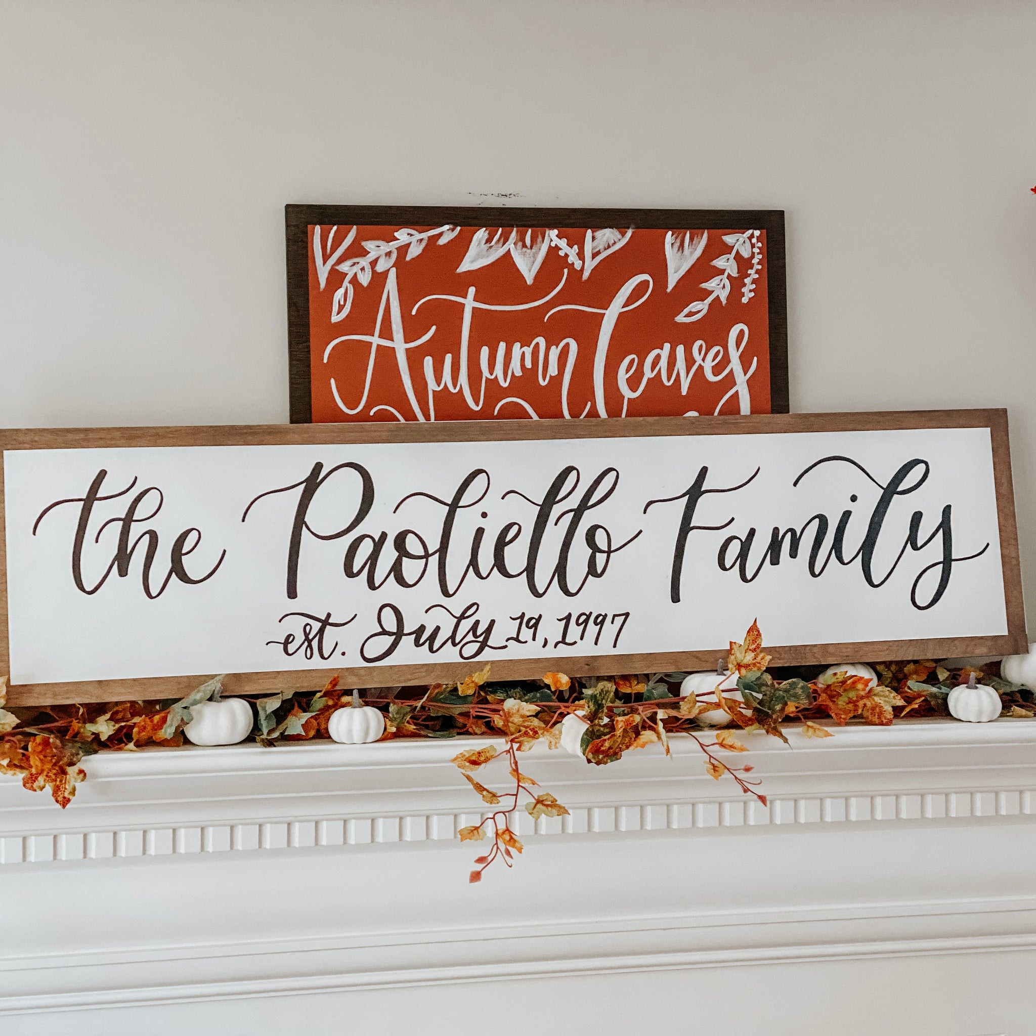 Big Family Signs Big Family Sitting Together Personalized Window