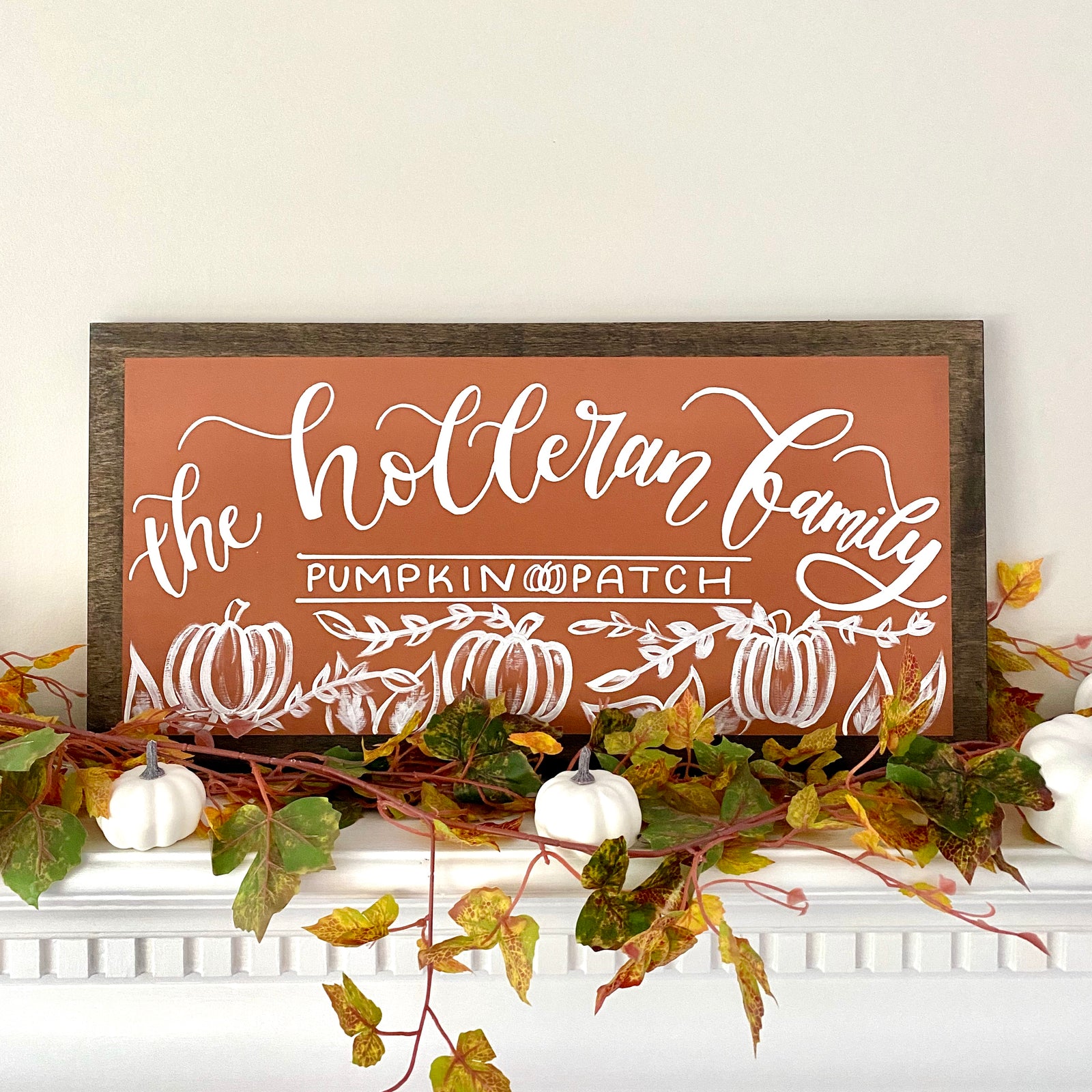 Family Pumpkin Patch Sign