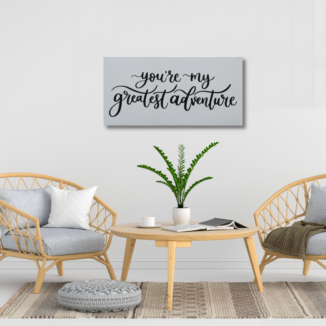 My Greatest Adventure Canvas Print