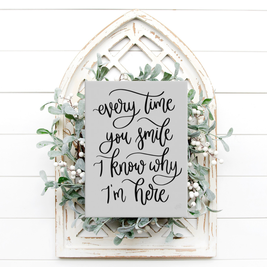 I Know Why I'm Here Canvas