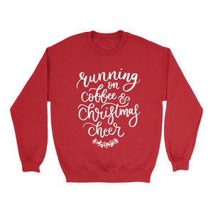 Running On Coffee & Christmas Cheer Crewneck