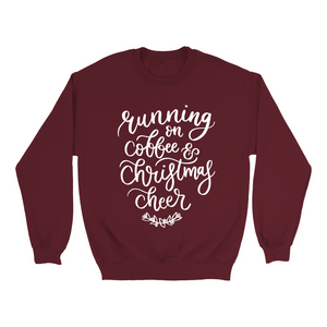 Running On Coffee & Christmas Cheer Crewneck