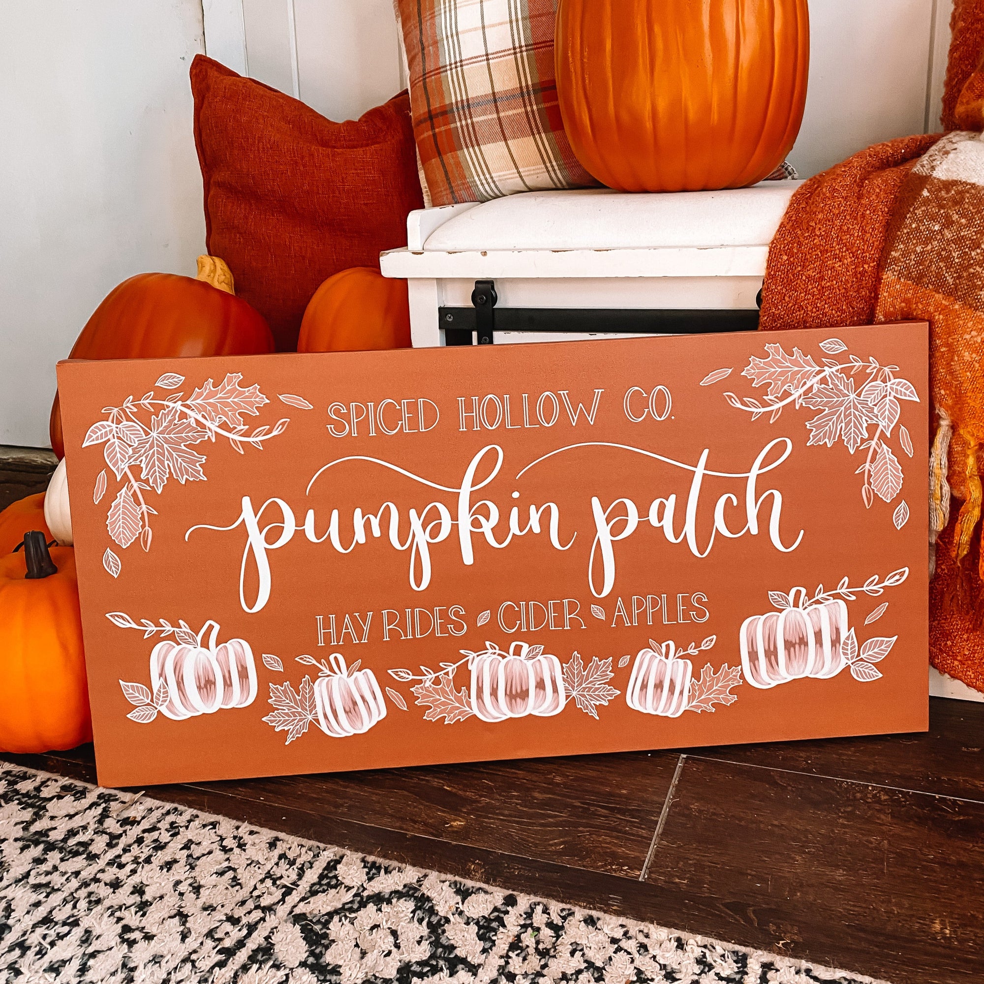 Spiced Hollow Pumpkin Patch Canvas