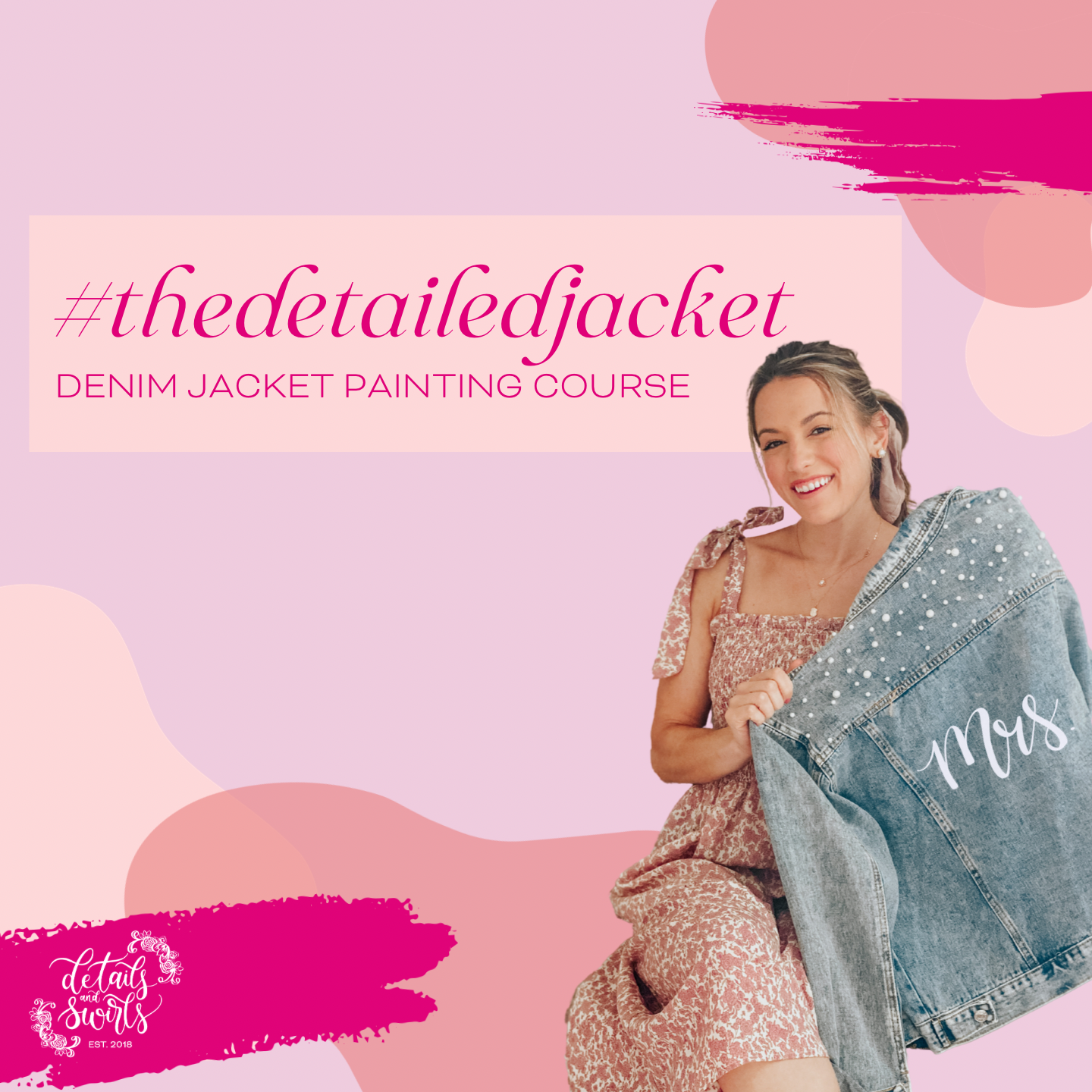 #TheDetailedJacket - Jacket Painting Course