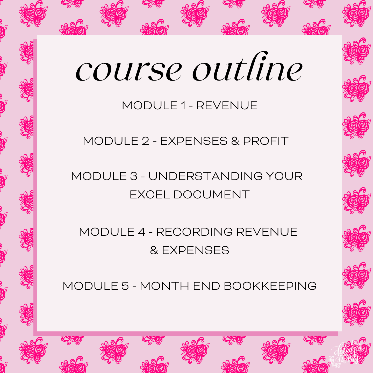 Bookkeeping Basics for Small Business Owners & Creatives