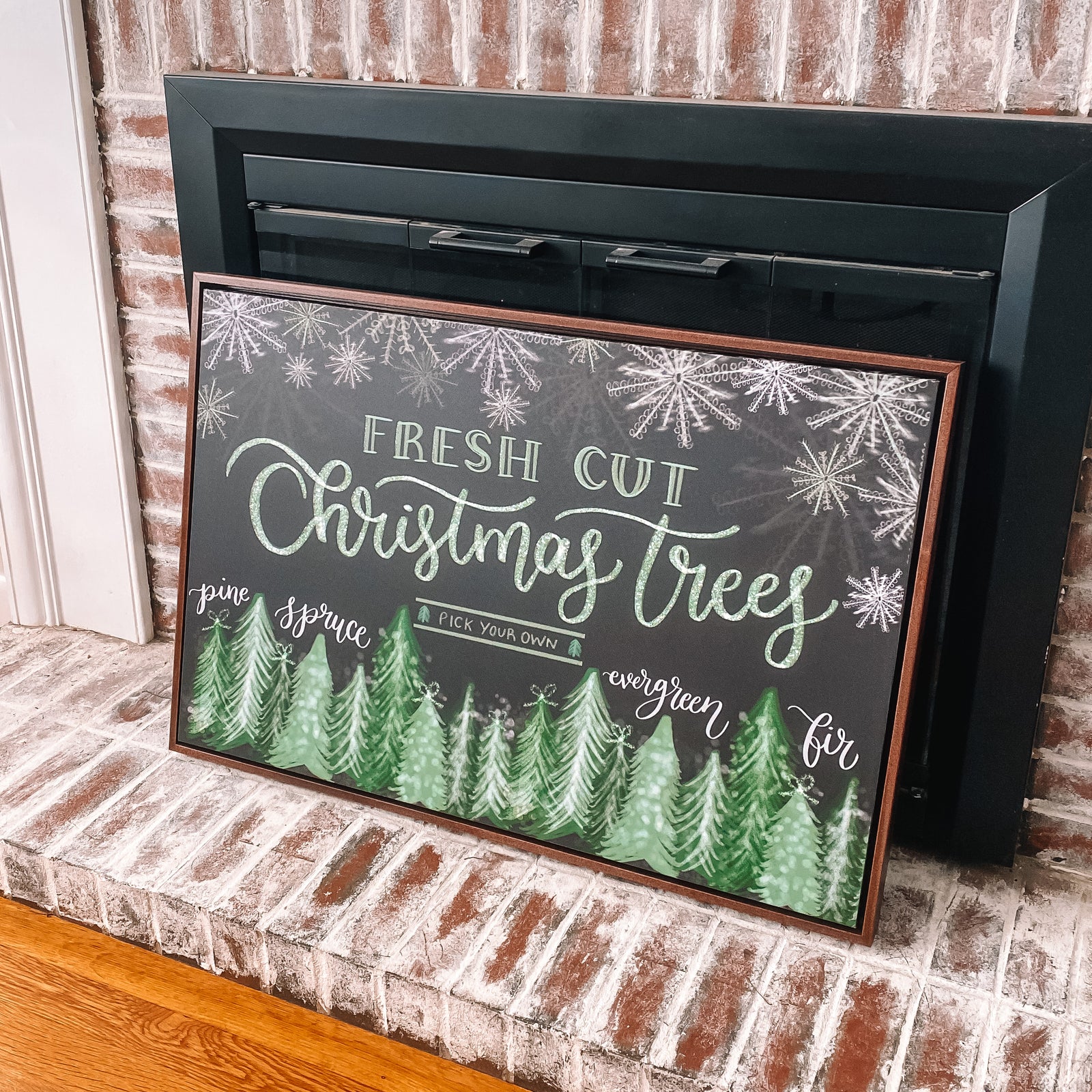 Christmas Tree Farm Canvas Sign