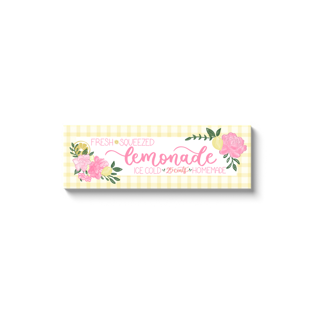 Fresh Squeezed Lemonade Canvas
