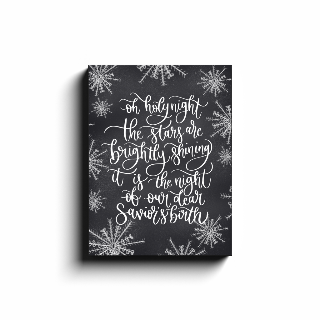 Oh Holy Night Canvas